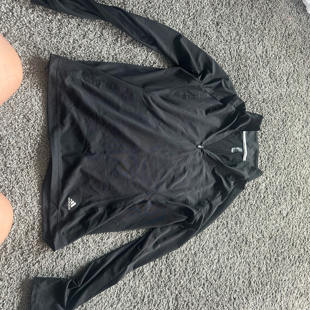 Adidas Black Golf Pullover
